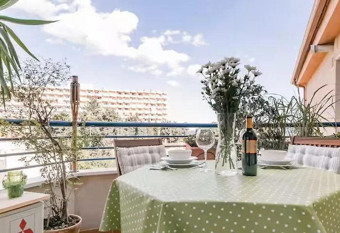 Sol Y Playa Con Terraza Lägenhet